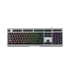 LECOO KB121 USB Q Trk Rainbow Aydınlatmalı Mekanik Hisli Metalik Gaming Klavye