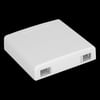 ODS 2 Port FTTH Box Sonlandırma Kutusu 85x85x2 07FTTHV1-2PT1T