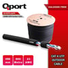 QPORT 500metre CAT6 Utp 23AWG Outdoor Makaralı LSZH Kablo Q-CATFLASH