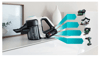 Bosch Unlimited 7 ProHygienic Aqua BCS71HYG1 Islak Kuru Şarjlı Dikey Süpürge
