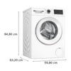 Bosch WGA242X3TR 9 kg 1200 Devir Çamaşır Makinesi