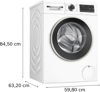 Bosch WGA25202TR 1200 Devir 10 kg Çamaşır Makinesi