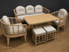 stella rattan takımı