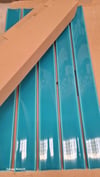Armada Çini 10X100 Bar Önü Turkuaz Çini Seramik
