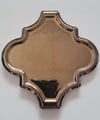 Armada Çini 12x12 Ottoman Rölyefli Arabesk Bronz Çini