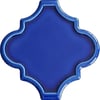 Armada Çini 12x12 Ottoman Rölyefli Arabesk Kobalt Çini