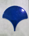 Armada Çini 17x17 cm Kobalt Balık Pulu Seramik