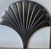 Armada Çini 17x17 cm Metalik İstiridye Balık Pulu Seramik 