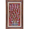 Armada Çini 20x40 Cm ED 163 Kırmızı Hayat ağacı El dekoru Çini Pano
