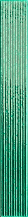 Armada Çini 5X40  FLAT Çizgili Yeşil  Çini Seramik