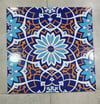 Armada Çini 60x100 Cm SP 105 Kahve Serigraf Türk Hamamı Pano