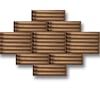 Armada Çini 7x21 Cm Bambu Bronz  Çini Seramik 