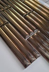 Armada Çini 7x21 Cm Bambu Bronz  Çini Seramik 