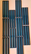 Armada Çini 7x21 Cm Bambu Petrol Mavisi Çini Seramik 