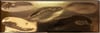 Armada Çini 7x21 Cm Gölgeli Bronz Çini Seramik 