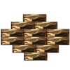 Armada Çini 7x21 Cm Gölgeli Bronz Çini Seramik 
