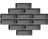 Armada Çini 7x21 Cm Metro Metalik Çini Seramik 