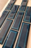 Armada Çini 7x21 Cm Metro Petrol mavisi Çini Seramik 