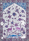 Armada Çini 80x140 Cm ED 684 Ceylanlı El dekoru Çini Pano
