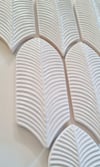 Armada çini 9x20 Palm Life Beyaz Çini Seramik