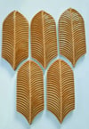 Armada Çini 9X20 Palm Life Karamel Çini Seramik
