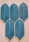 Armada Çini 9X20 Palm Life Turkuaz Çini Seramik