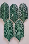 Armada Çini 9X20 Palm Life Zümrüt Yeşil Çini Seramik
