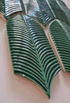 Armada Çini 9X20 Palm Life Zümrüt Yeşil Çini Seramik