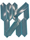 Armada Çini 9X30  Bella Çizgili Petrol Mavisi Çini Seramik