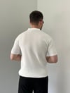 Fermuarlı Ekru Triko 