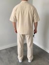 Keten Bej Oversize Takım