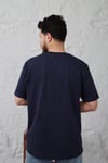 Kolyeli T-shirt Lacivert