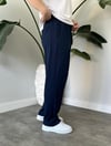 Oysho Kumaş Lacivert Baggy 