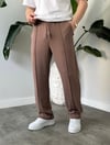 Oysho Kumaş Mocha  Baggy 