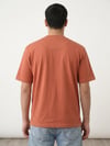 Yaka Nakış Detaylı T-shirt Somon