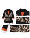 SİYAH/LEOPAR LEOPAR DETAY TAKIM