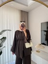 3'Lü Kimono Takım Kahverengi 