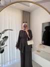 3'Lü Kimono Takım Kahverengi 