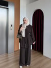 3'Lü Kimono Takım Kahverengi 