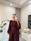 3'Lü kimono Takım Mürdüm