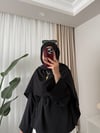 Alba Yaka Detaylı Gömlek Siyah