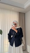 Arel Belden Oturtmalı Tunik Lacivert 
