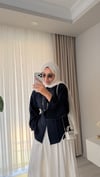 Arel Belden Oturtmalı Tunik Lacivert 