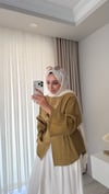 Arel Belden Oturtmalı Tunik Yeşil