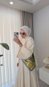 Bağlamalı Takım Ekru 