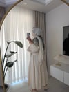 Bağlamalı Takım Ekru 