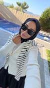 Bym Çift Fermuarlı Mesmerize Hırka Beyaz 
