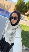 Bym Çift Fermuarlı Mesmerize Hırka Beyaz 