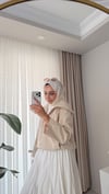 Geniş Yaka  Parla Trenç Taş 