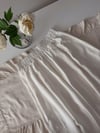Keten Karışımlı Pantolon Ekru